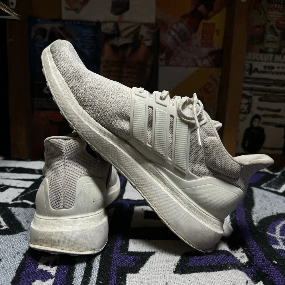 Size 12- Adidas Men's‎ UBounce DNA Shoes - Alumina / Off White / Alumina